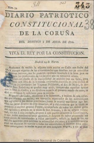 Diario Patriótico Constitucional de la Coruña