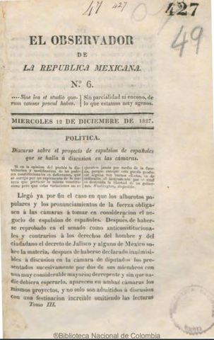 El Observador de la República mexicana