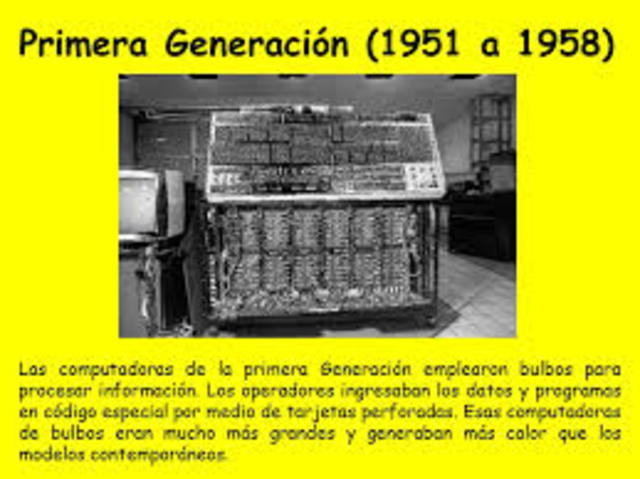 Los primeros computadores