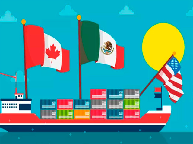 Entra en vigor el TLC entre EUA, Canadá y México