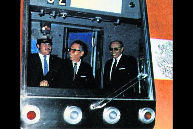 Construcción del metro en la Ciudad de México