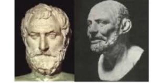 Teoría atómica de Demócrito y Leucipo