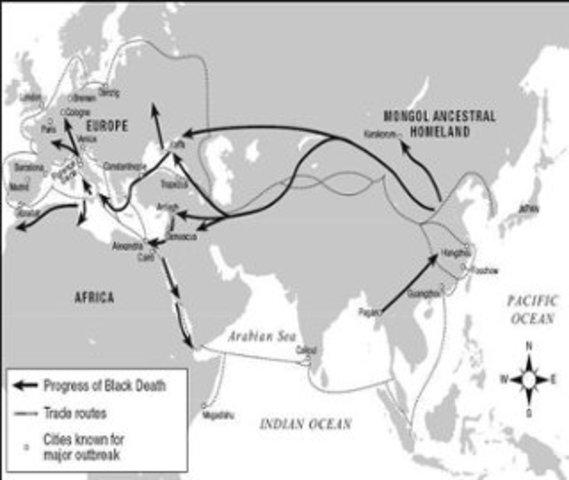 The Black Death Hits Europe