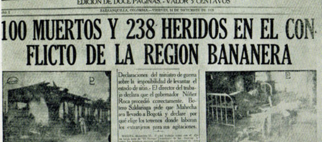 MASACRE DE LAS BANANERAS