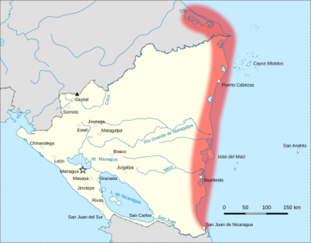 Siglo XIX Costa de Mosquitos
