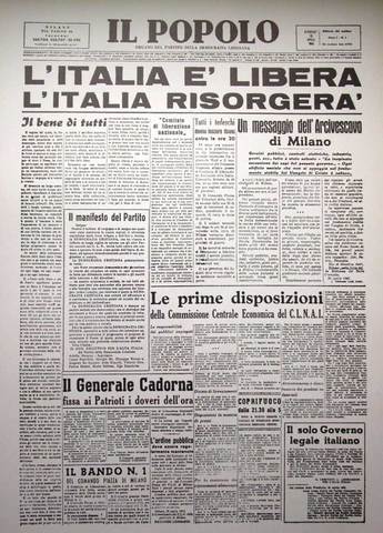 il giorno della Liberazione