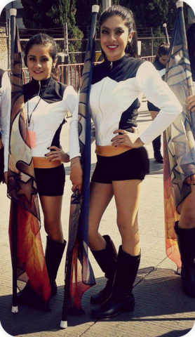 AGUIILUCHOS COLOR GUARD