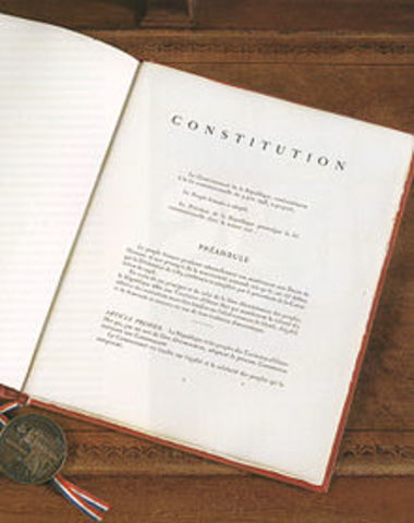 Constitution française du 4 octobre 1958
