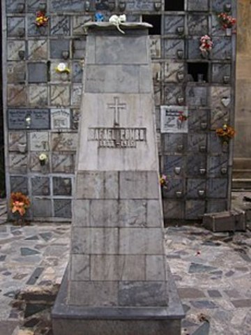 muerte de rafael pombo