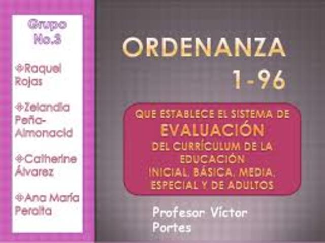 Ordenanza 1-96