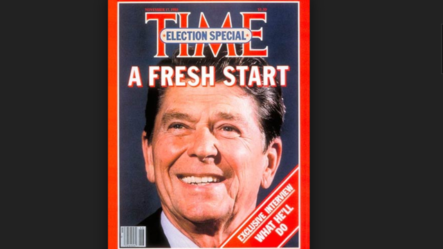 Reagan elected