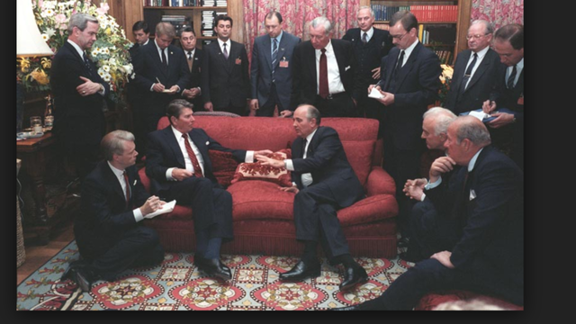 The Geneva Conference with Gorbachev