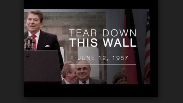 ‘Tear down this wall’ speech