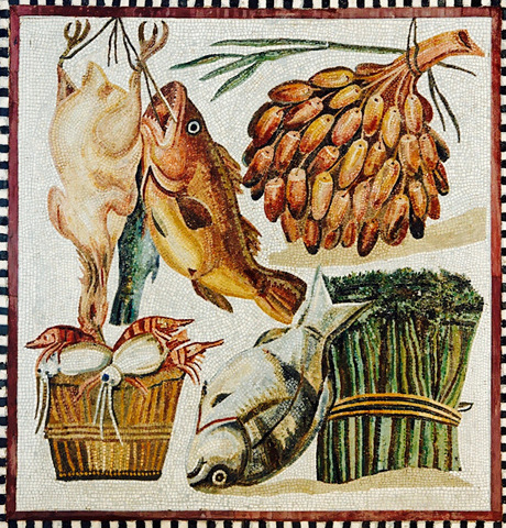 La alimentación en la antigua Roma.