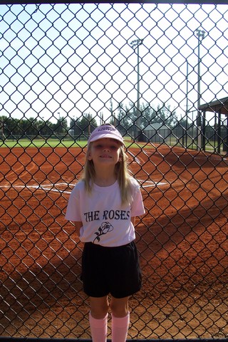 Started playing softball