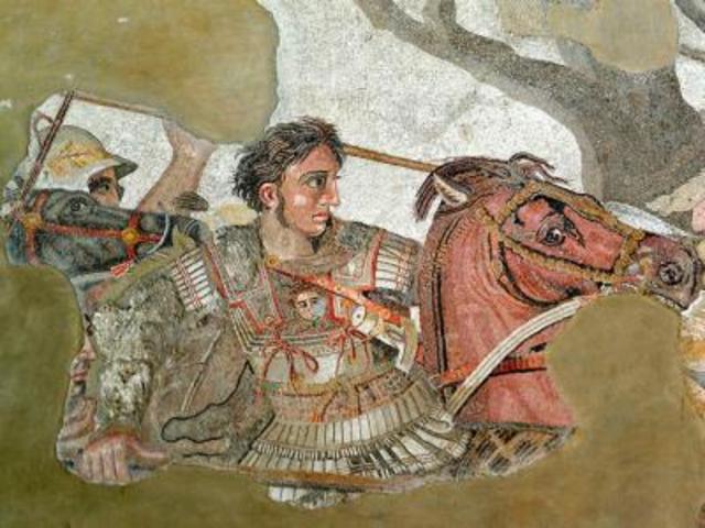 Alejandro Magno conquista Egipto.
