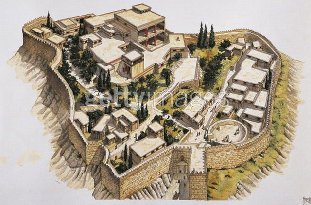 Nacimiento de Micenas.