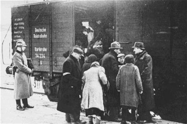 Arresto de judíos austriacos y alemanes