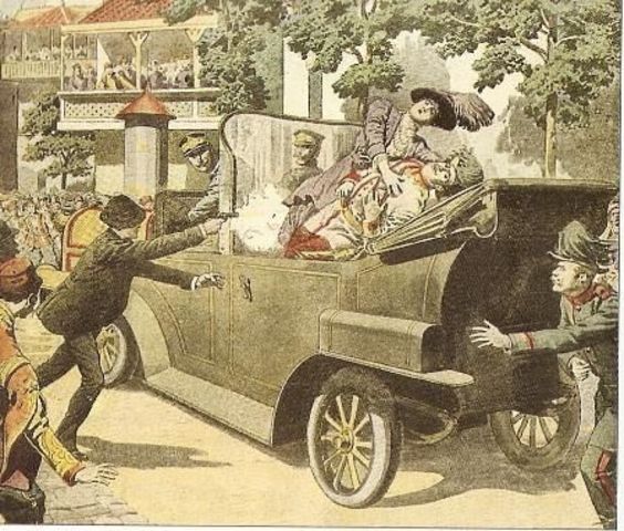 Asesinato de Sarajevo Inicio Primera Guerra Mundial.