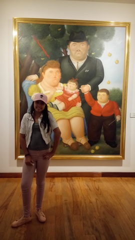 pintura familia gorda