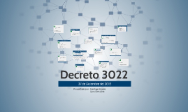 DECRETO 3022