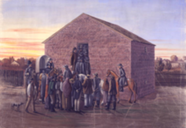 Joseph Smith and Imprisoned in Liberty Jail