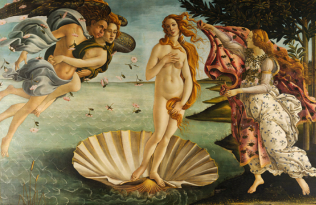 Birth of Venus Painting