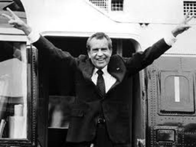 NIxon Resigns