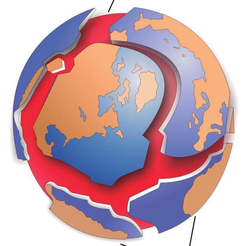 El comienzo de su interés por la idea de la deriva continental.