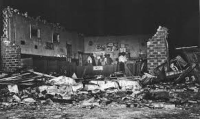 Birmingham Church Bombed