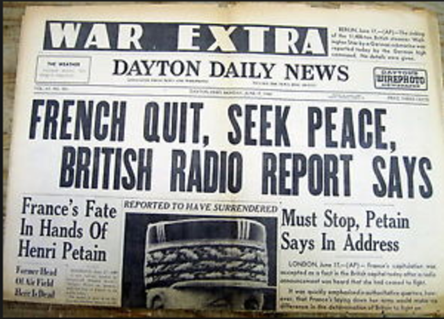 France Formally Surrenders