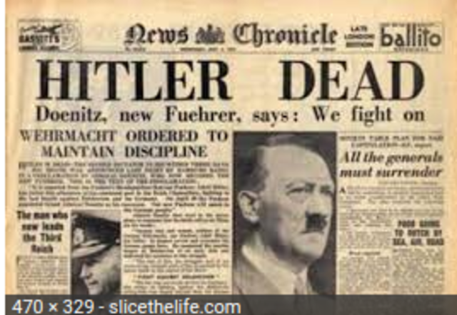 Hitler Commits Suicide