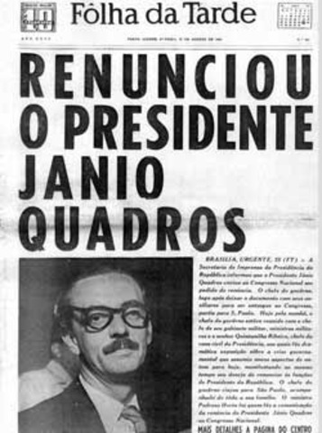 Renúncia de Jânio Quadros
