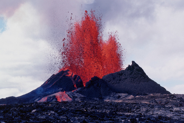 History of the Kilauea Volcano