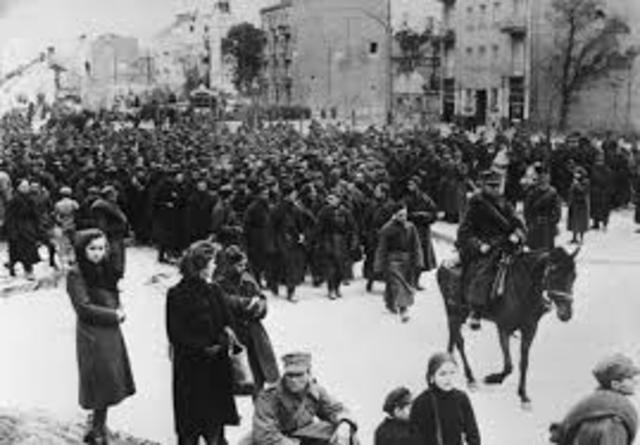 l'inizio delle 2° guerra mondiale