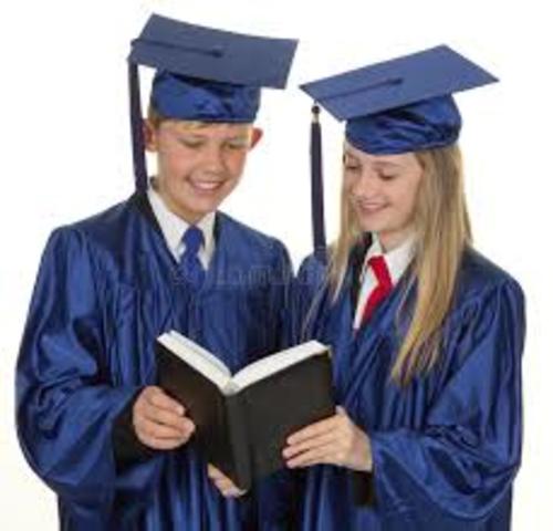 me gradue  de quinto