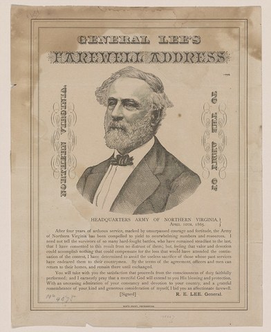 Robert E. Lee Resigns