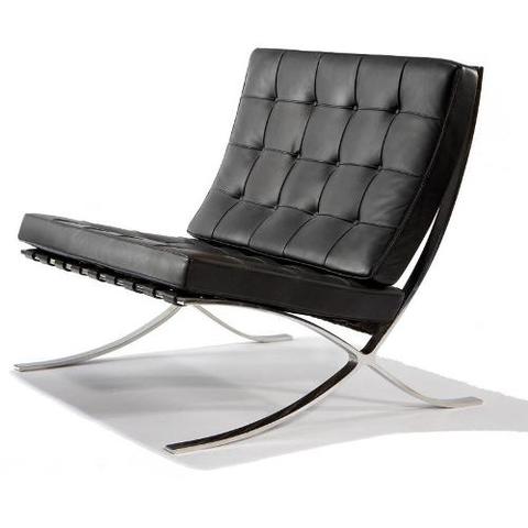 Silla Barcelona por Ludwig Mies van der Rohe