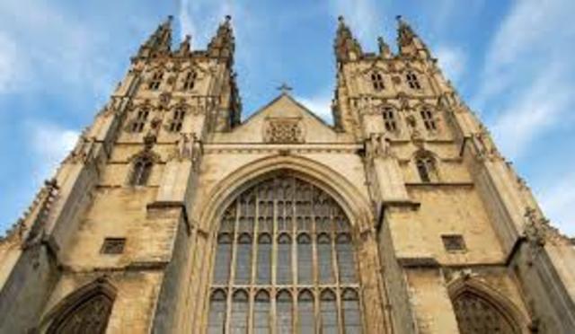 Anglican Church is Founded