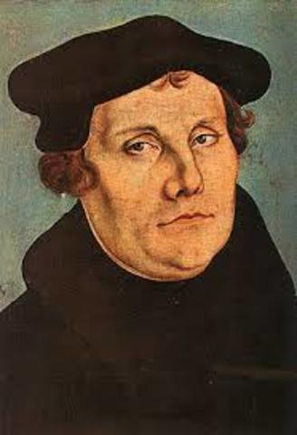 geboorte Maarten Luther