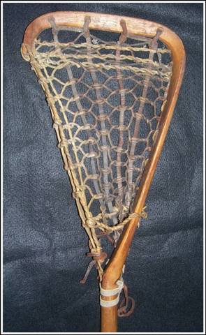 The third lacrosse stick