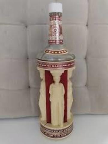 botella de la antigua grecia