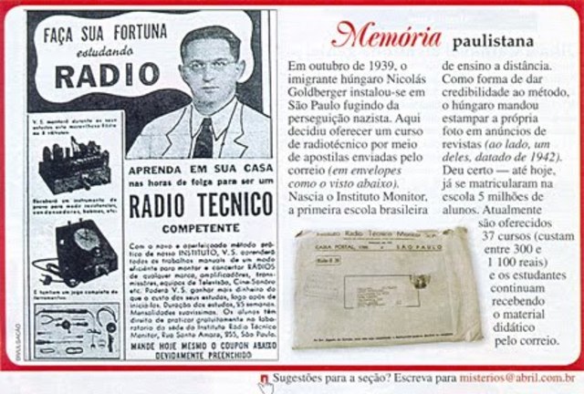 Surgimento da Educação a Distância