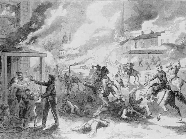 Sacking of Lawrence, Kansas by Confederates