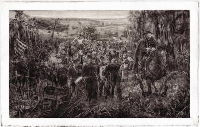 Sherman's Army of Georgia arrives at Savannah, Georgia