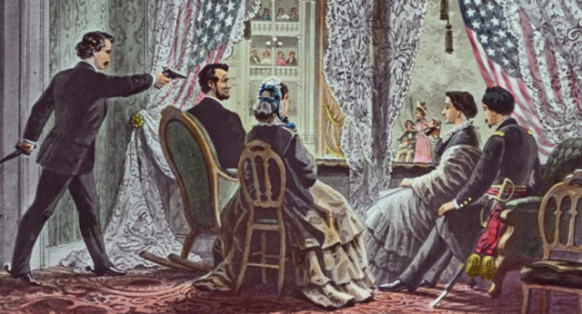 Lincoln assassinated
