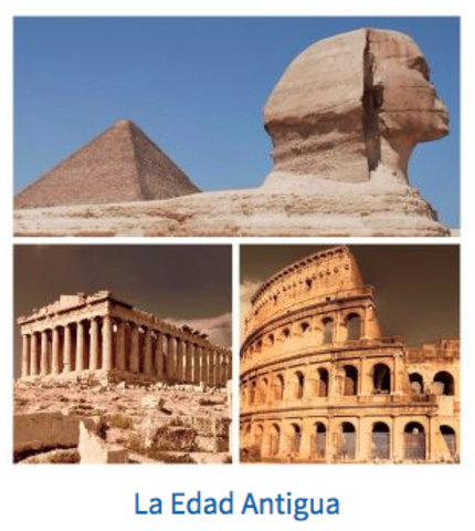 EDAD ANTIGUA desde el año 4000 a.C. hasta el año 476 a.C. https://webhistoriae.com/prehistoria/