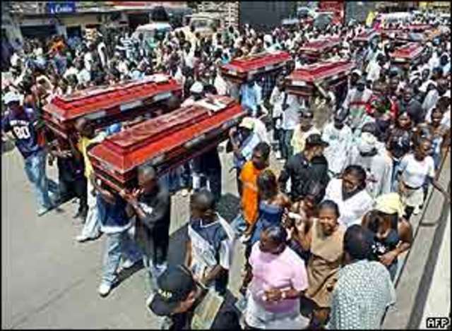 PARAS SOLO PAGARON EL 6% PARA REPARAR A LAS VICTIMAS