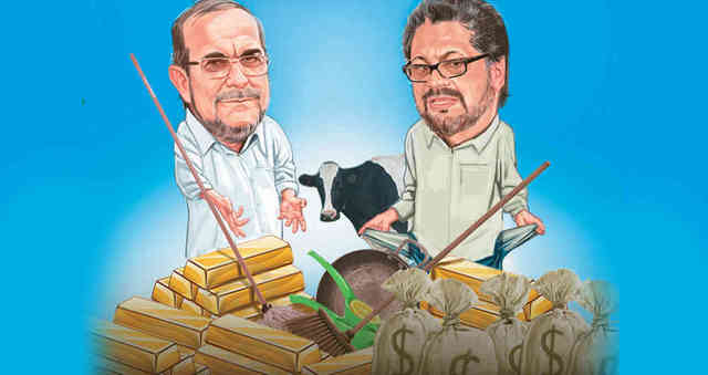 FARC ENTREGA 5000 MILLONES  Y ORO PARA LA REPARACIÓN DE VICTIMAS