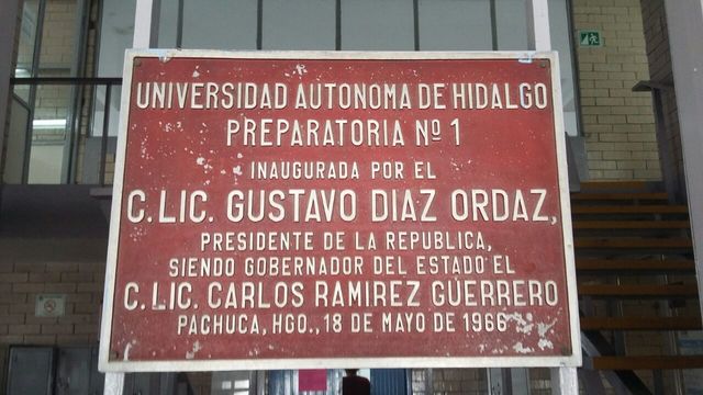 Inauguración de la Preparatoria Número 1